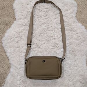 Lululemon Athletica Beige Crossbody Bag
